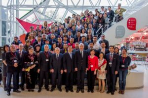 photo de groupe convention chinoise